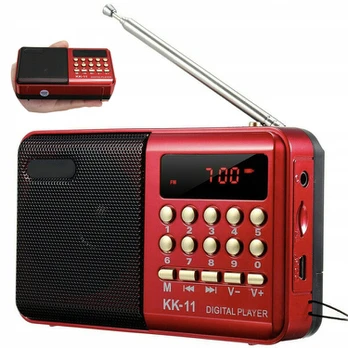 Nešiojamas radijas Fm Am Usb, virtuvinis, akumuliatorinis