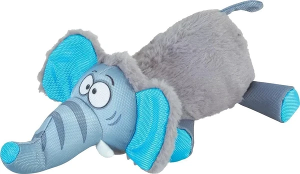Žaislas šuniui Zolux Friends Elephant Yvan, 24.5 cm, mėlynas/pilkas, S