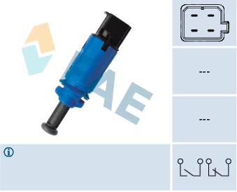 FAE FAE24910 Brake light switch