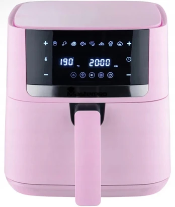 MasterPRO BGMP-9486 karšto oro gruzdintuvė 4l, 1350 W, rožinė