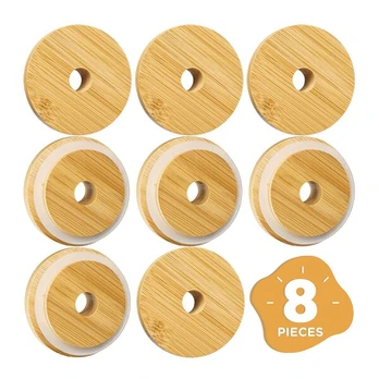 bambukinis dangtelis, 8 vnt, 8vnt