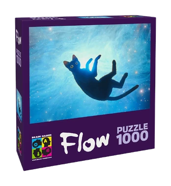 Dėlionė Brain Games Flow, 68.2 cm x 48.2 cm, 1000 dal.