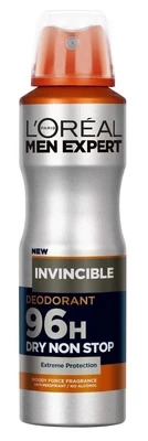 Purškiamas dezodorantas L'Oreal Paris Men Expert Invicible 150 ml