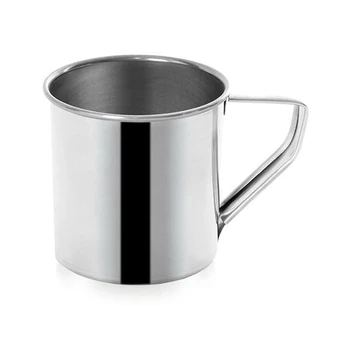 Nerūdijančio plieno puodelis, 8 cm, 300 ml