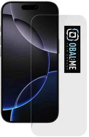OBAL:ME 2.5D Glass Screen Protector for Apple iPhone 17 17 Pro Clear