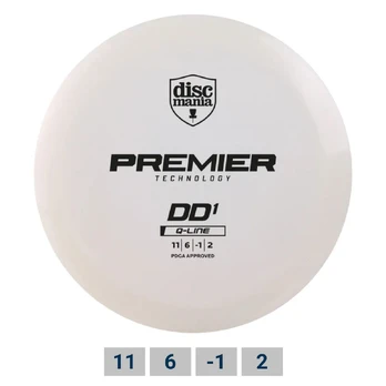 Diskgolfo diskas DISCMANIA Q-LINE PREMIER DD1