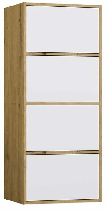 Komoda ALMA Front BIEL Korpus DĄB ARTISAN