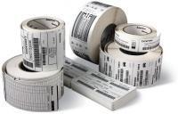 Zebra Label, Paper, 76x25mm; Direct Thermal, Z-Select 2000D, Coated, Permanent Adhesive, 25mm Core, Perforation