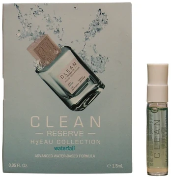 Clean, H2Eau Waterfall, Eau De Parfum, Unisex, 1.5 ml *Vial