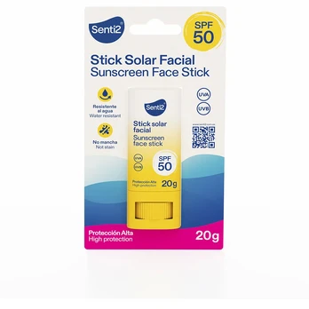 Senti2 SOLAR STICK facial SPF50 20 gr