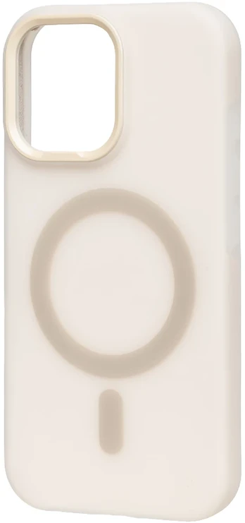 Dėklas OBAL:ME MagNetix DuoTone dangtelis Apple iPhone 16 dramblio kaulo spalvos