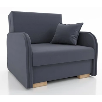 Miegamasis fotelis Bold, pilka