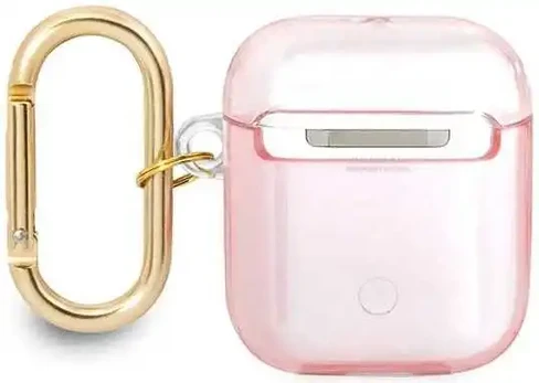 Dėklas Guess GUA2HHTSP AirPods Rožinis