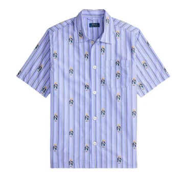 Pižama vyrams, Mėlyna, Cotton sleep top