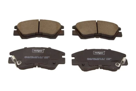 Stabdžių trinkelių rinkinys, diskinis stabdys MAXGEAR 19-2938