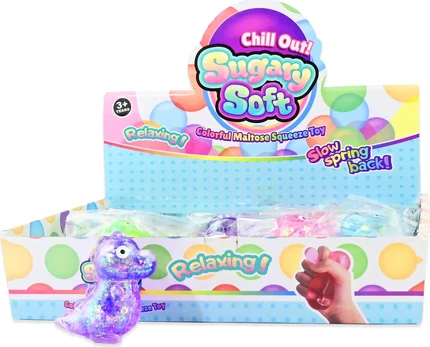 Robetoy - SQUEEZE SUGAR DINO ass. 6,5cm