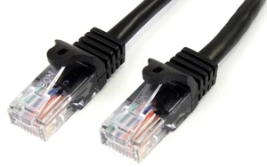 Kabelis StarTech Cat5 RJ-45, RJ-45, 3 m, juoda