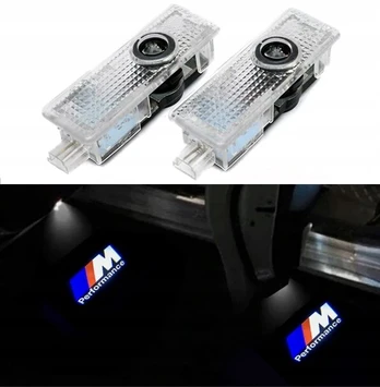 Bmw m perfomance led logo projektorius e90 f10 f30 x5