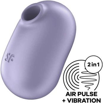 SATISFYER PRO TO GO 2 DOUBLE AIR PULSE STIMULATOR & VIBRATOR