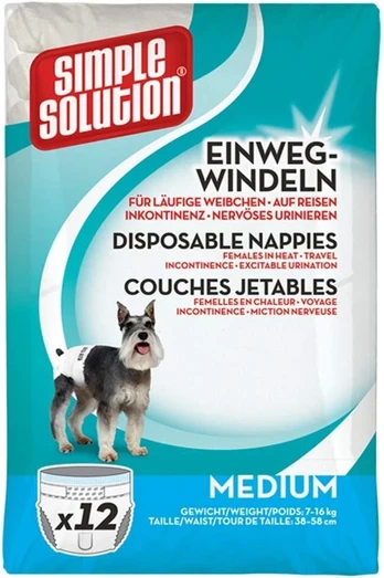 Simple Solution šunų sauskelnės, įvairių dydžių, m