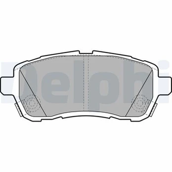 DELPHI LP2306 Brake pad set
