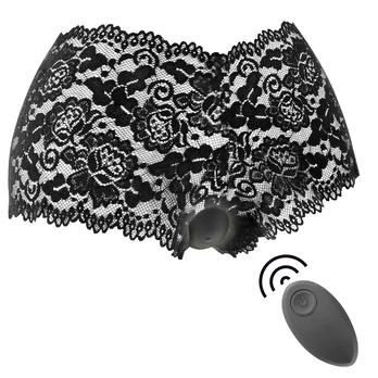 BLACK&SILVER Zara Wireless Intimate Massager with Remote & Panty Set