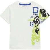 Guess Marškinėliai N6RI07 K8HM4 Balta Regular Fit