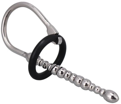 Varpos žiedas ir kištuku Penis Plug