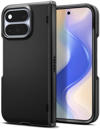 Dėklas Spigen Slim Armor Pro MagSafe, juodas – Google Pixel 11 Pro Fold