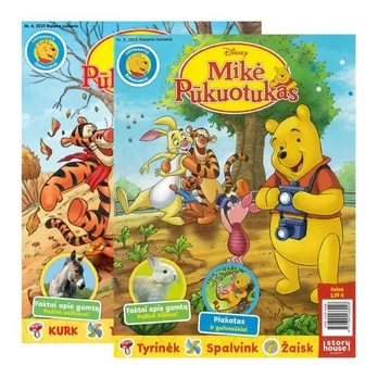 Žurnaliukas MIKĖ PŪKUOTUKAS
