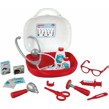 Žaislinis daktaro rinkinys Smoby Doctors Suitcase 7600340104, įvairių spalvų