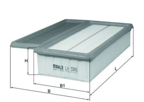 Oro filtras MAHLE LX3345
