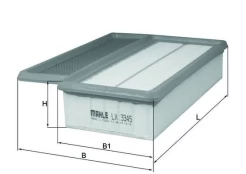 Oro filtras MAHLE LX3345 kaina