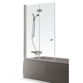 Vonios sienelė Brasta Glass Berta 90, cm rusvas