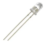 3mm Baltos šviesos diodas