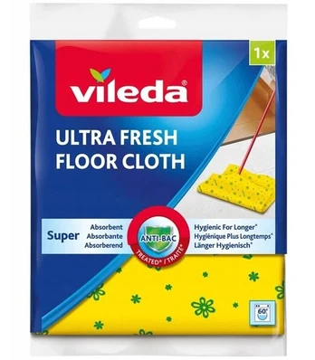 Vileda Grindų šluostė Odor Stop su sidabro jonais