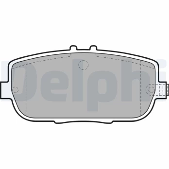 DELPHI LP2027 Brake pad set