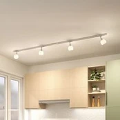 "Lindby" 1 grandinės bėgių sistema "Linaro", E14, 4 lemputės, balta