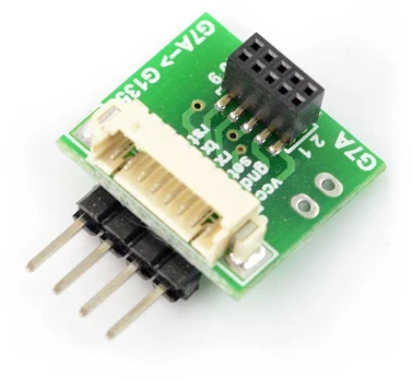 Oem IDC adapteris 10 kontaktų 1.27mm - JST 1.25mm + v2 jungtys PMS7003 jutikliui