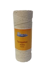 Medvilninis špagatas, 1,5 mm x 100 m kaina