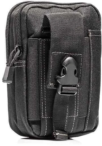 GM Survival diržinis krepšys (bum bag) - Juodas