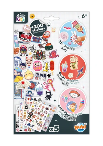 Buki France Buki Sticker Pack - Manga