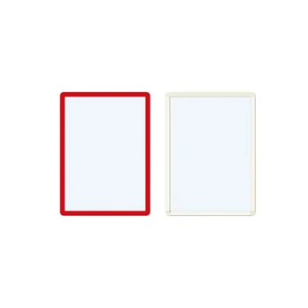 Lipnūs ženklinimo laikikliai Frames4Docs A4, 10 vnt., raudoni