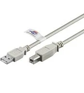 Kabelis USB Goobay USB-A - USB-B 5 m Pilka (50833)