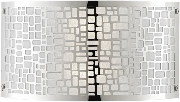 Sieninis šviestuvas MAYA, chromo sp., 2xE14
