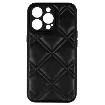 iLike Samsung GALAXY A14 4G LEATHER 3D CASE Black