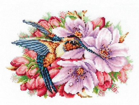 Beldizart Kolibris ir gėlės SANK-44