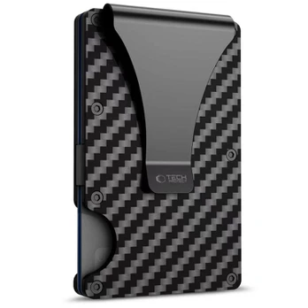 Dėklas TECH-PROTECT THORN RFID CARD WALLET CARBON Juodas
