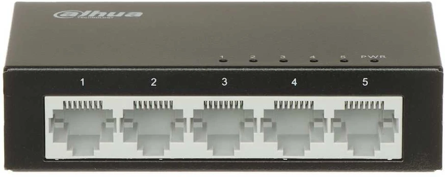 Šakotuvas SWITCH SF1005-EUR 5 PRIEVADŲ DAHUA