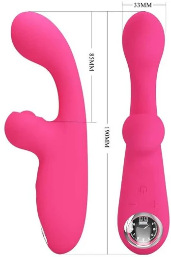 PRETTY LOVE - SKYLAR PINK STIMULATOR VIBRATOR